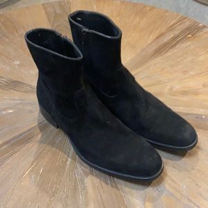Aldo Black Suede Boots